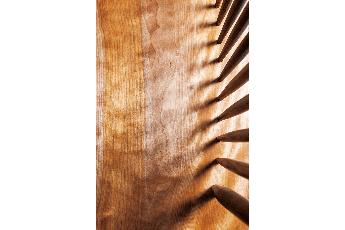 Mizume solid wood bench