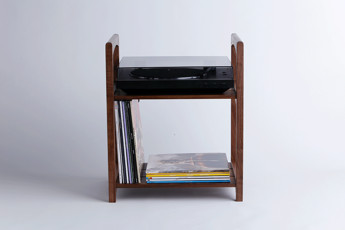 【若い衆作品】record rack 佐藤天