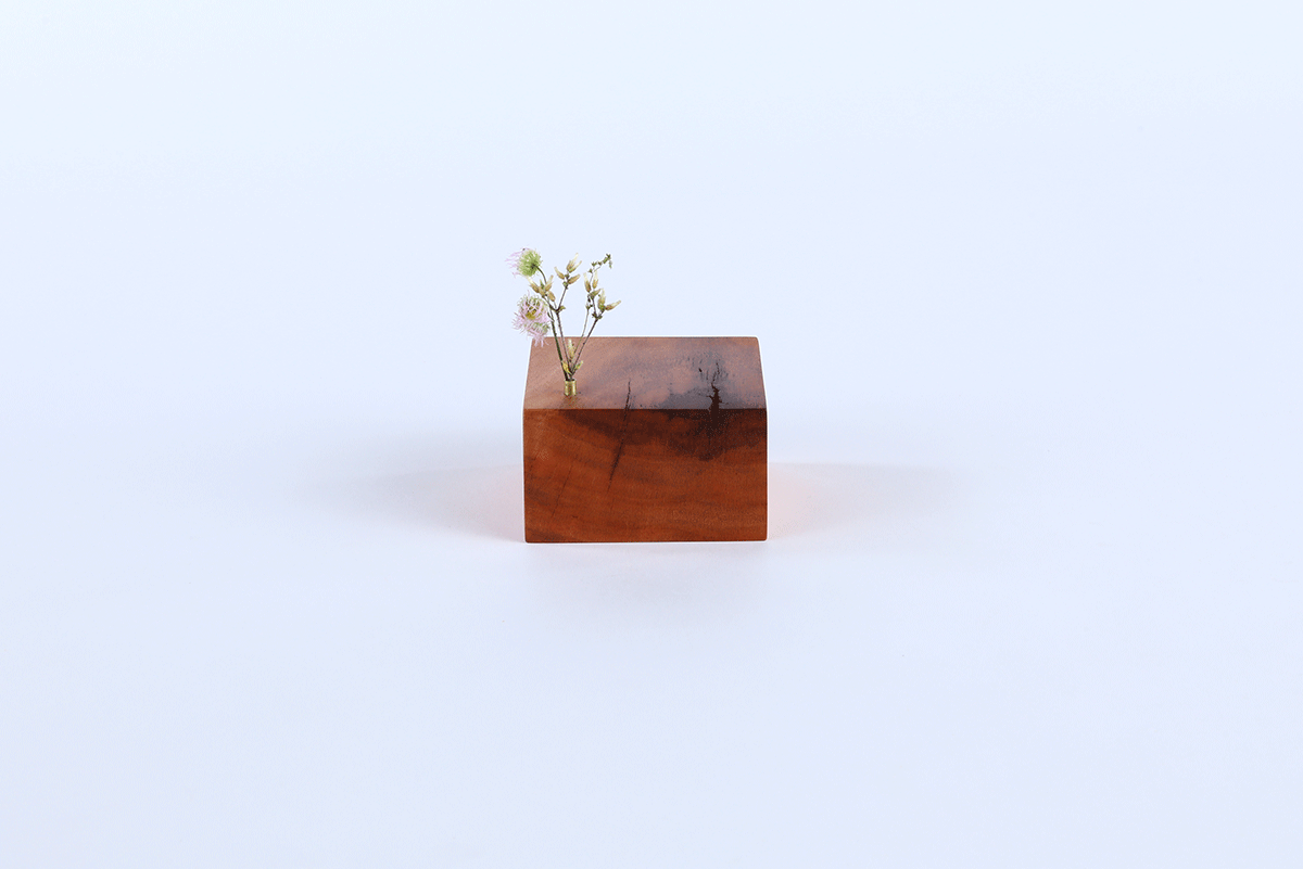 【若い衆作品】一輪挿しKaku 大高柊人
