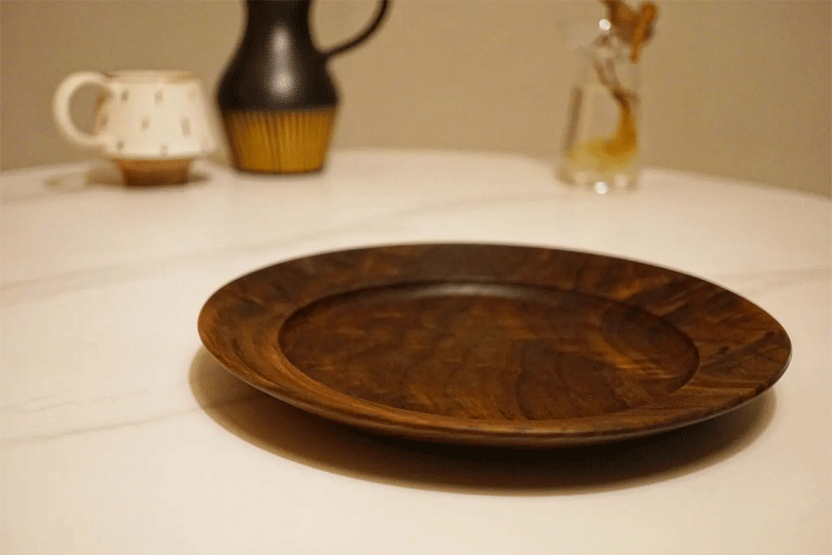【 若い衆作品 】Rim Plate 久田拓