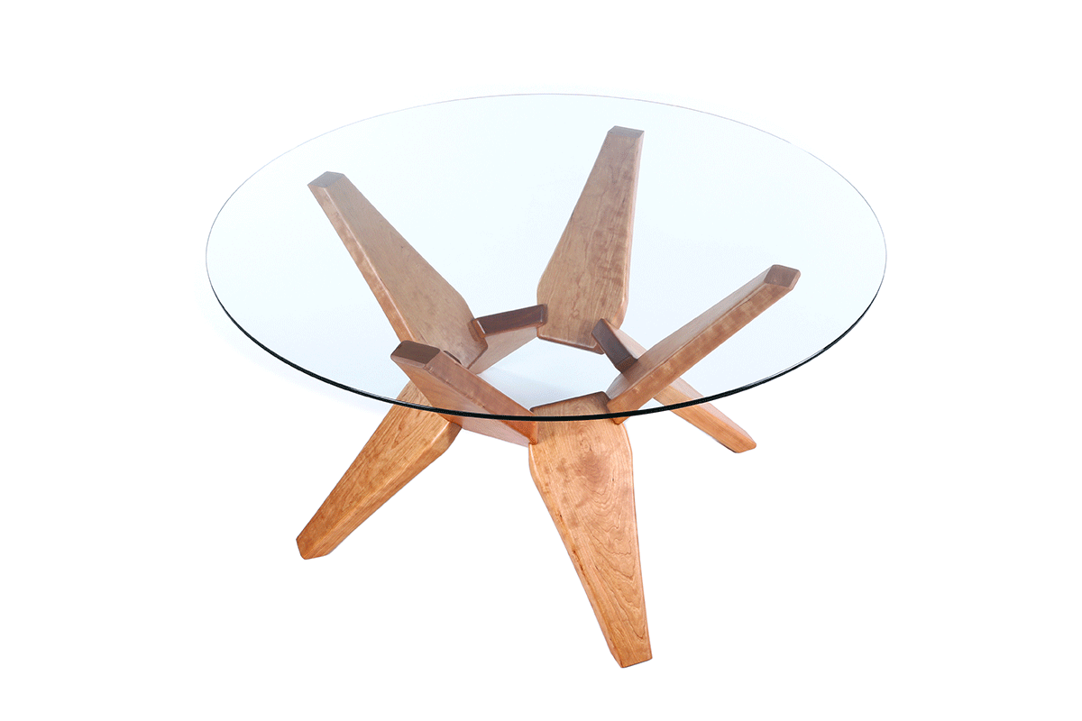 glass table