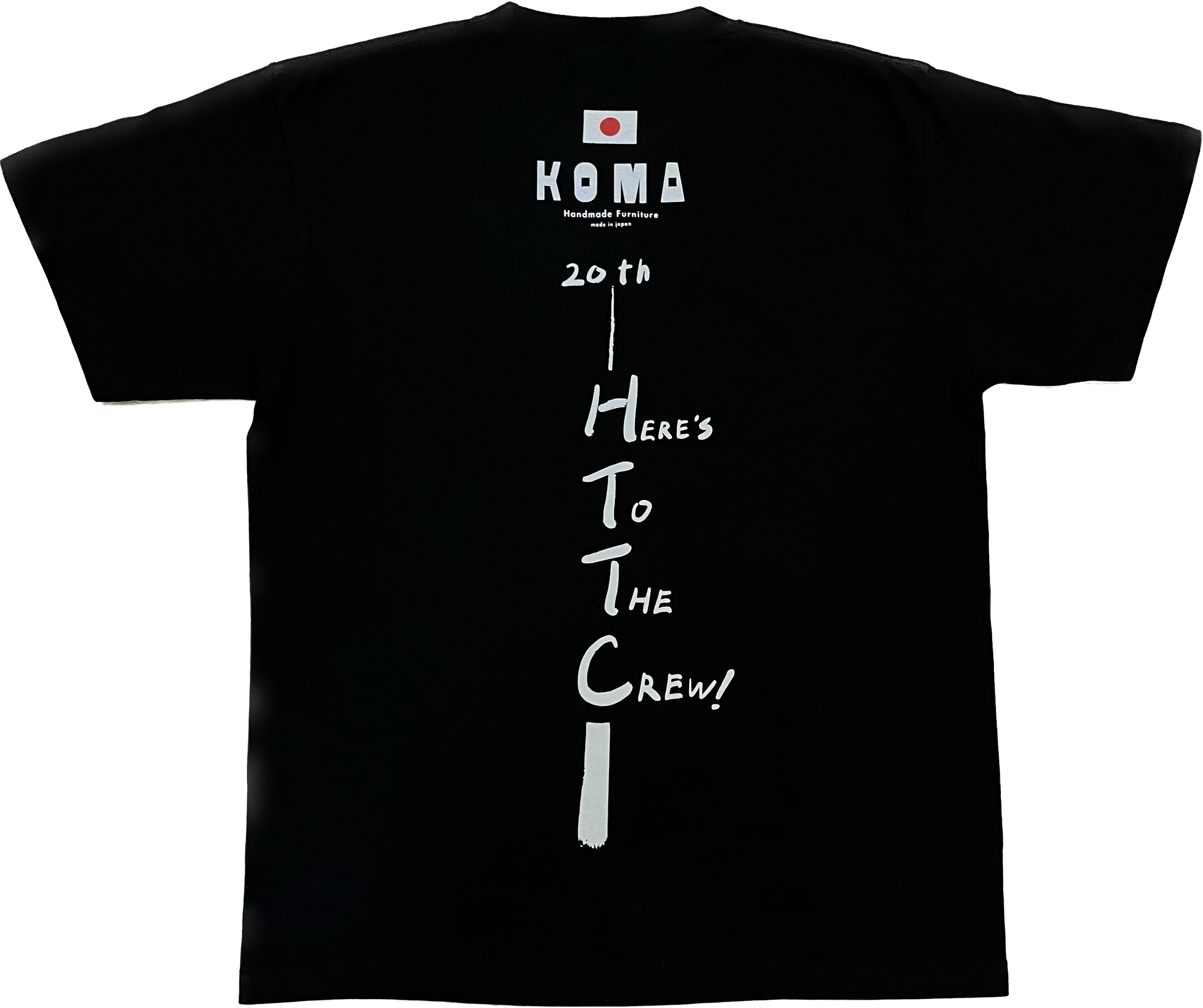 common 『Be』20周年記念 来日ツアー Tシャツ 希少 ラップ Tシャツ 20周年記念Tシャツ 4行 Black – KOMA