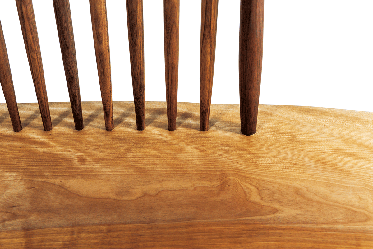 Mizume solid wood bench