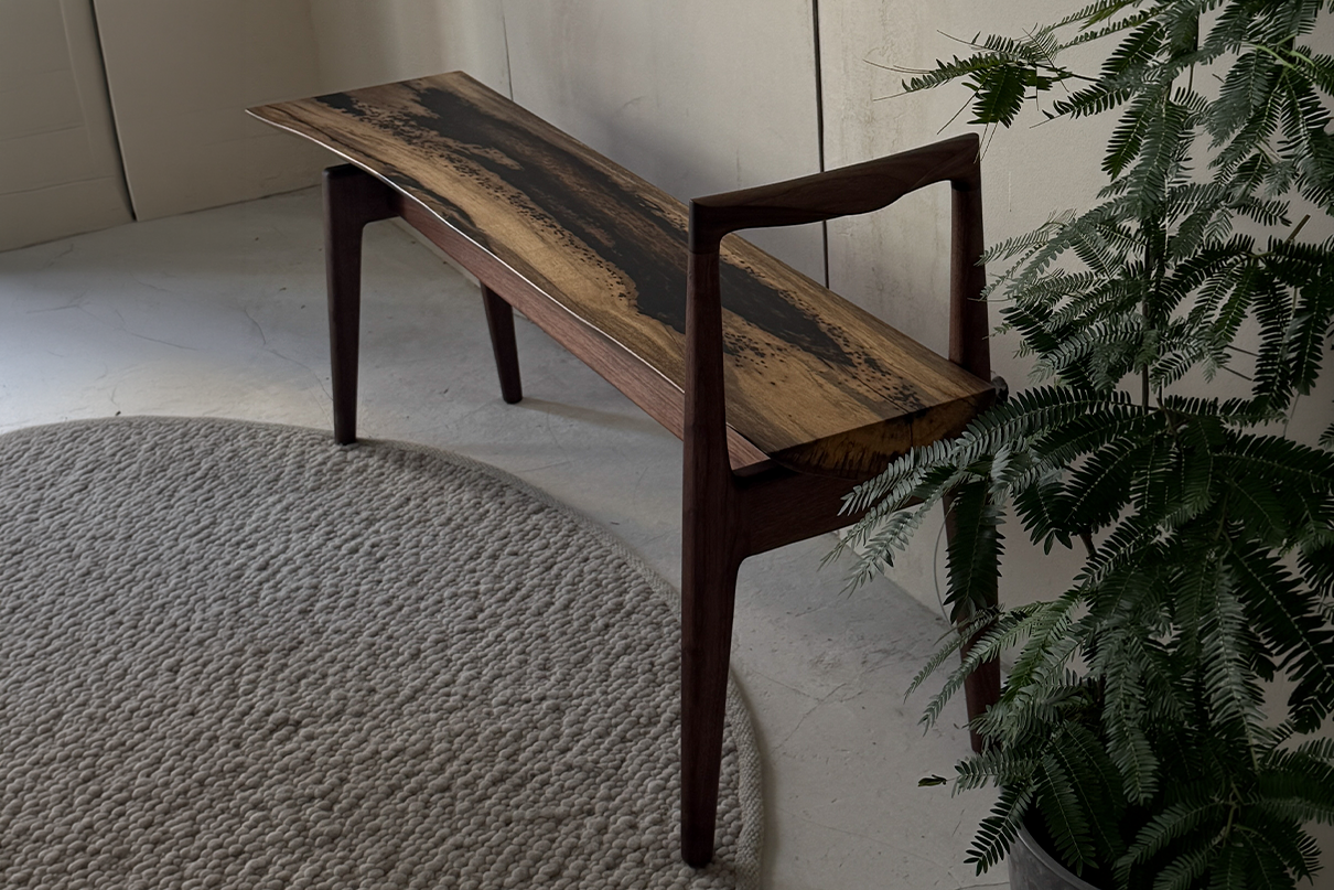 bench / 黒柿 5350
