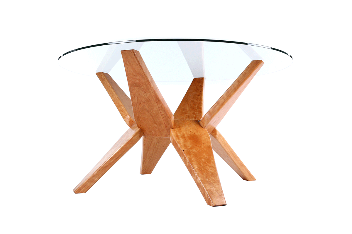 glass table