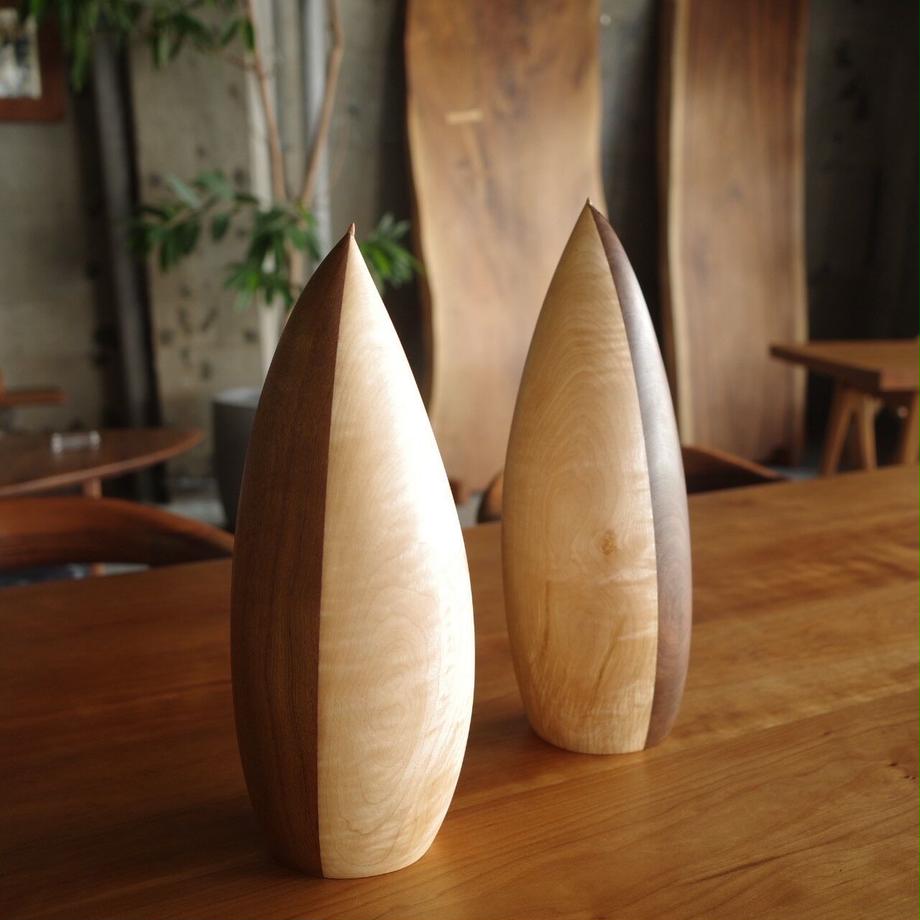 【若い衆作品】Tree penguins no.2(walnut ver.) 武内舞子