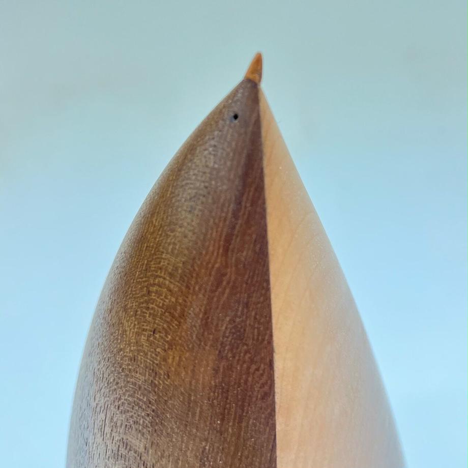 【若い衆作品】Tree penguins no.1 (teak ver.)武内舞子