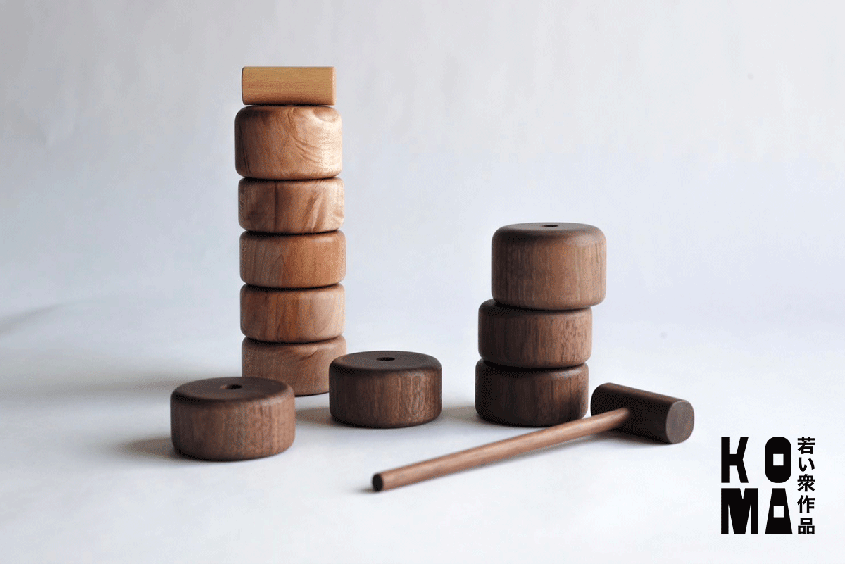 【若い衆作品】だるま落とし 佐藤天