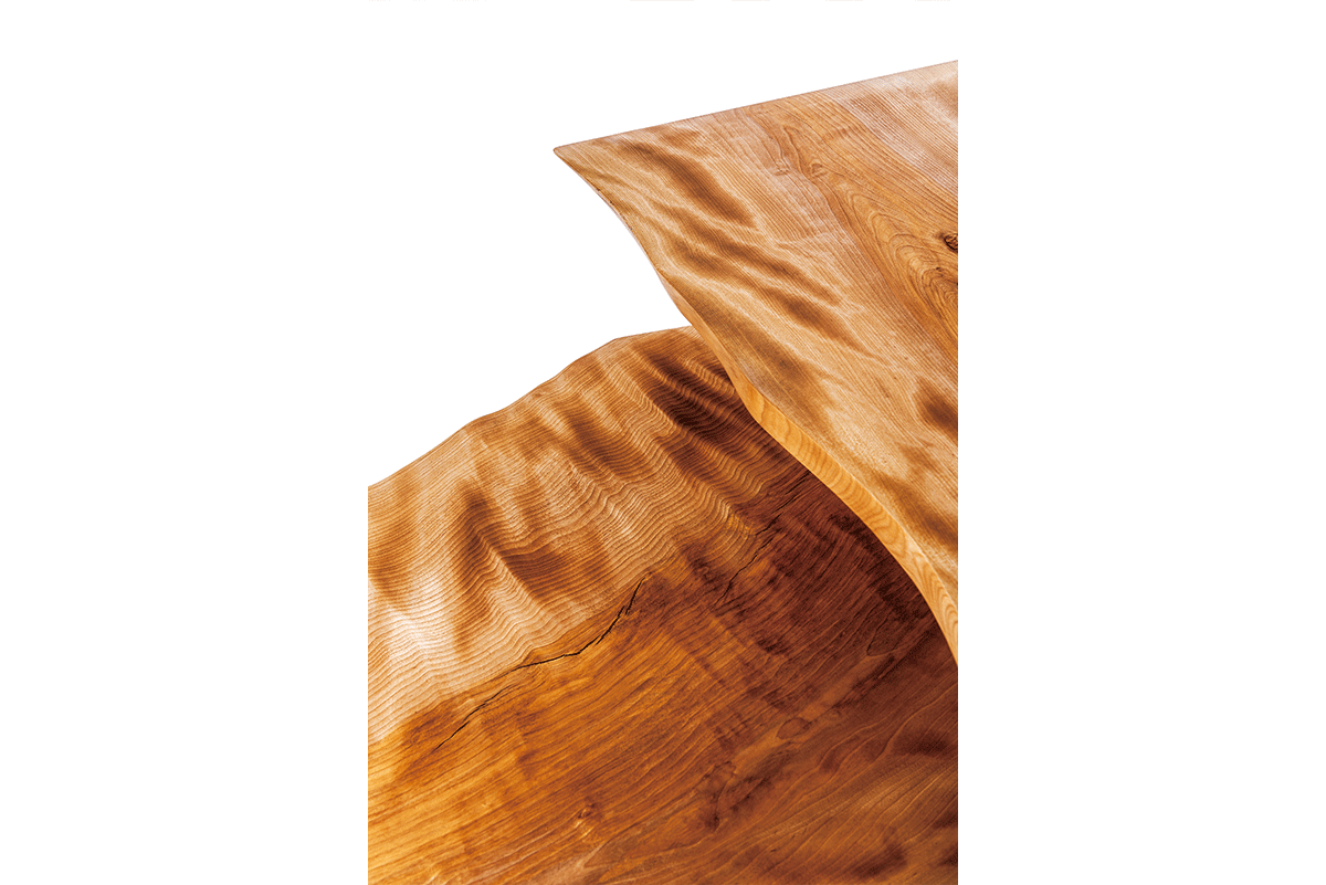 Mizume solid wood bench