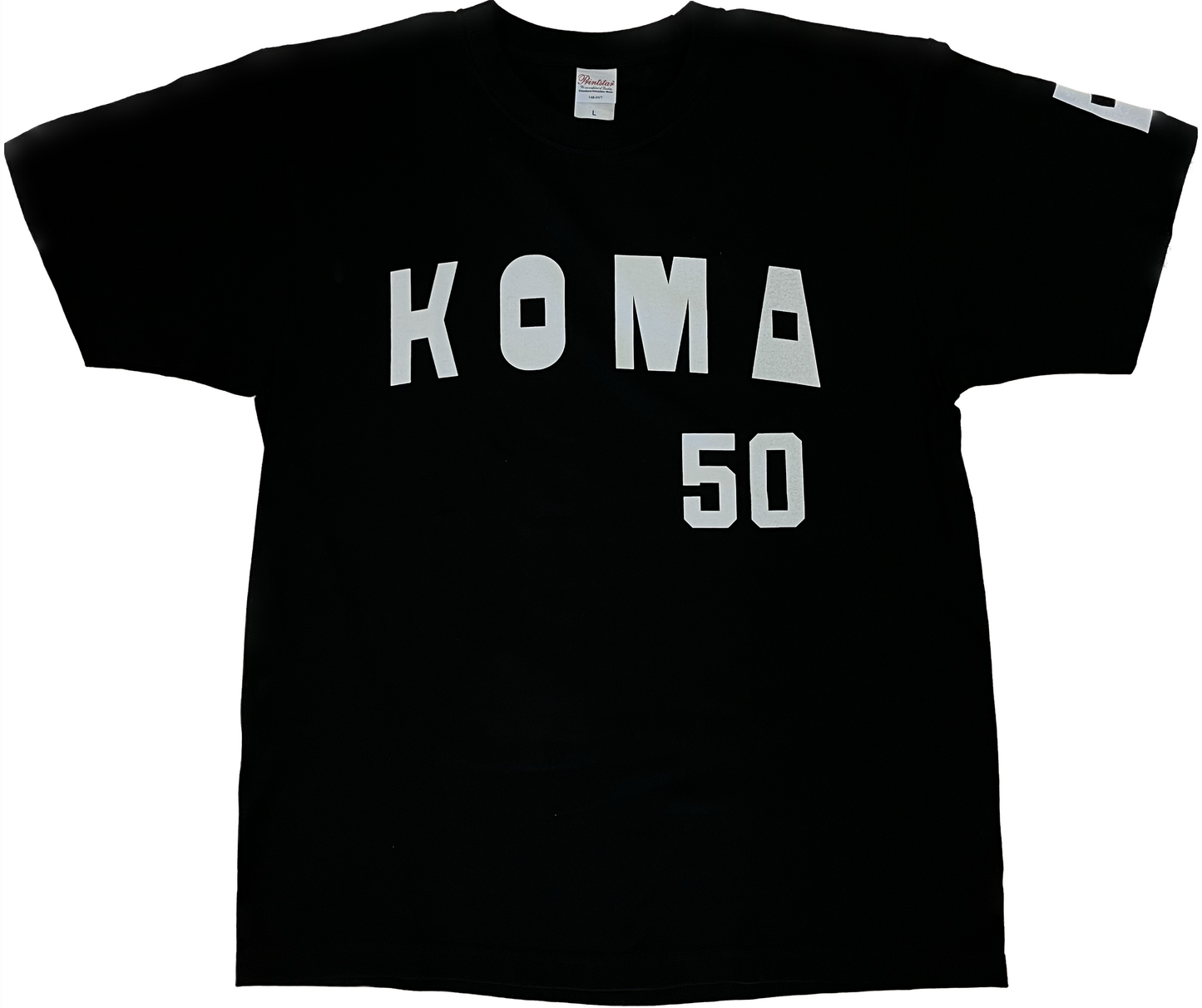 KOMA Baseball T-shirt Black