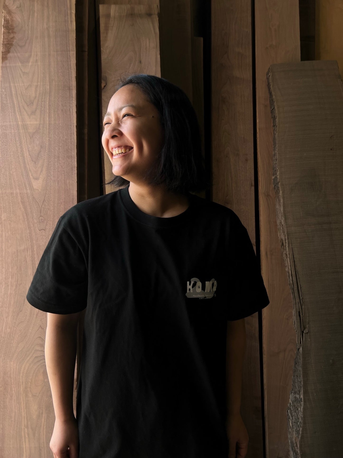 20周年記念Tシャツ 2行 Black