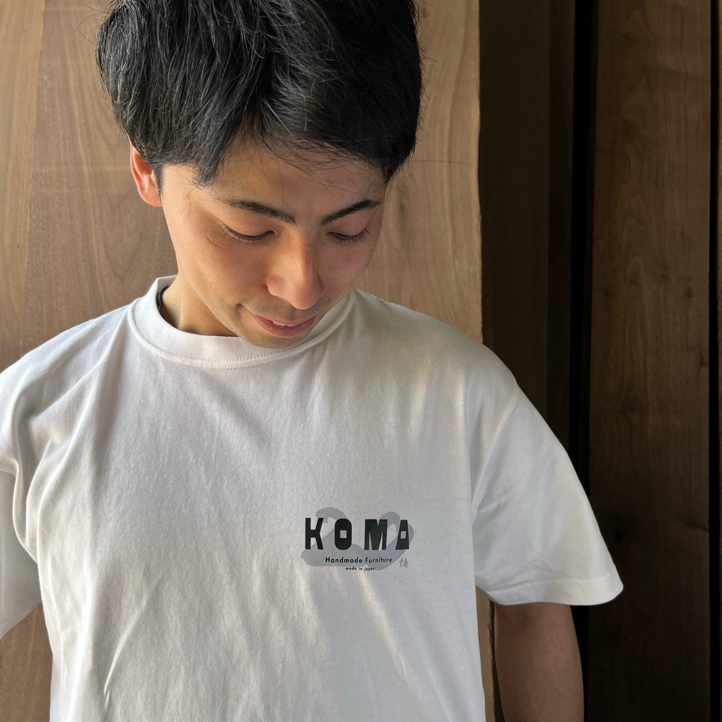 20th Anniversary T-shirt, 2 lines, White