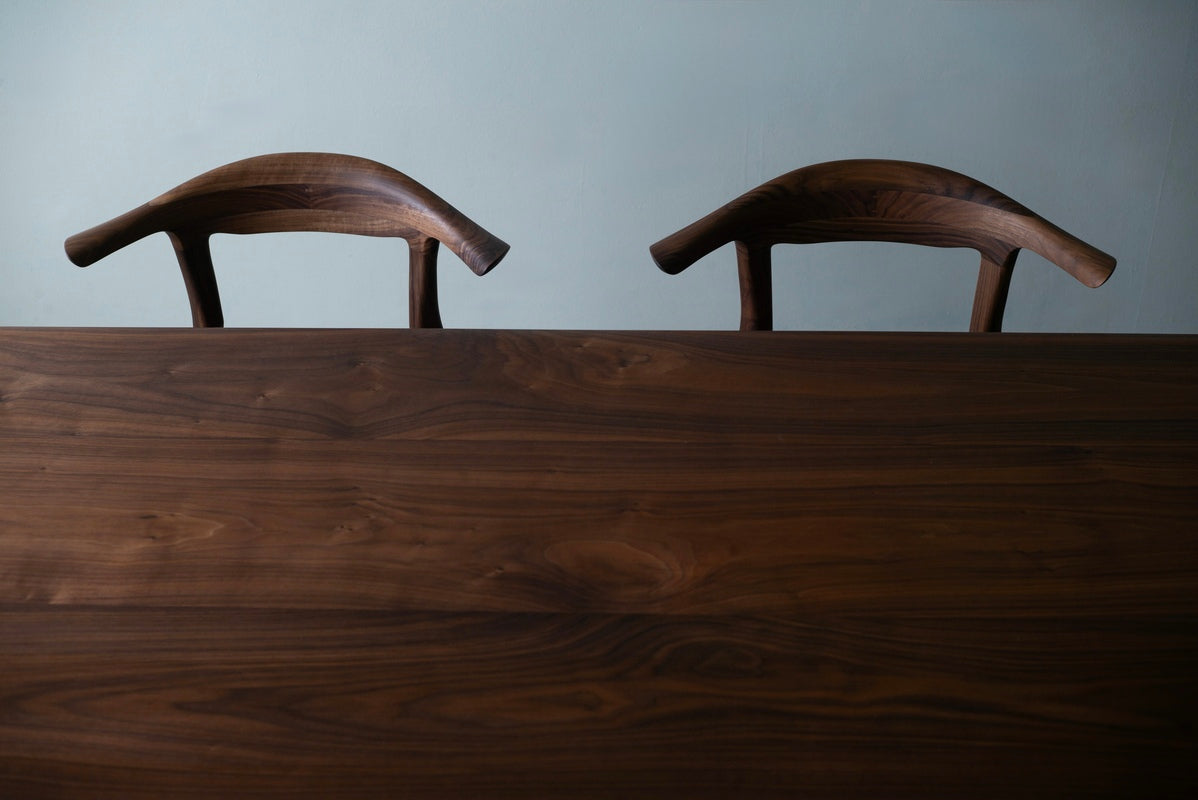 【 限定1セット 】即納 dining table-01 × sui arm chair - walnut -
