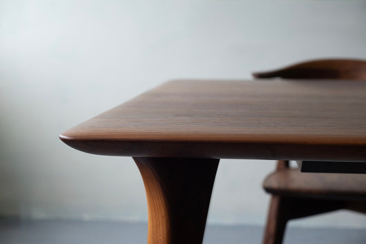 【 限定1セット 】即納 dining table-01 × sui arm chair - walnut -