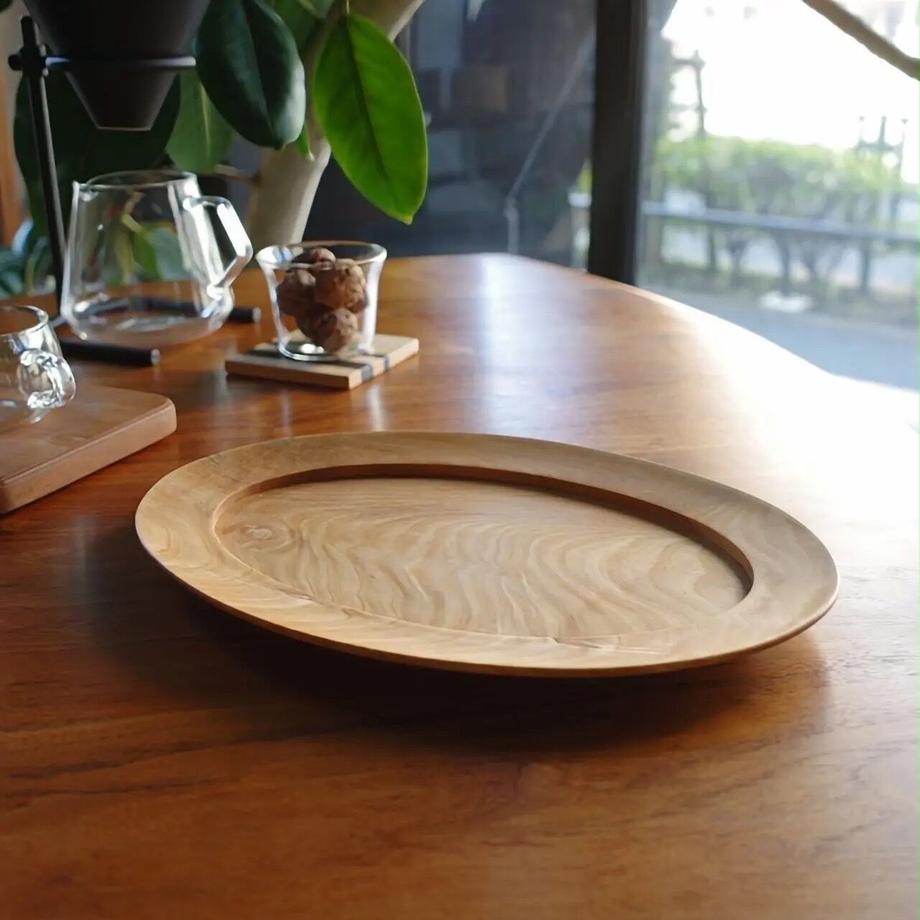 【若い衆作品】 Oval Plate 久田拓