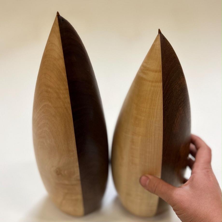 【若い衆作品】Tree penguins no.2(walnut ver.) 武内舞子