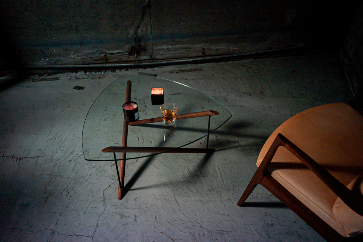 Glass Low Table 02