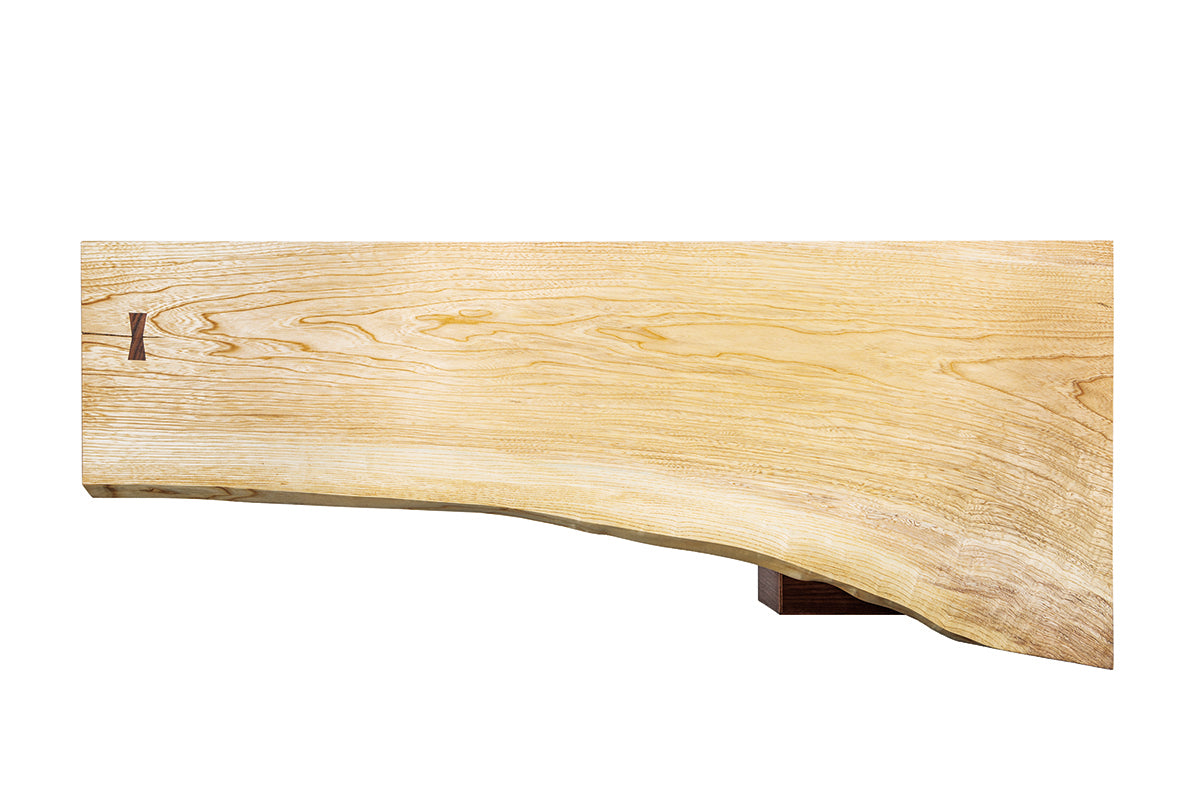 Solid wood low desk square-03