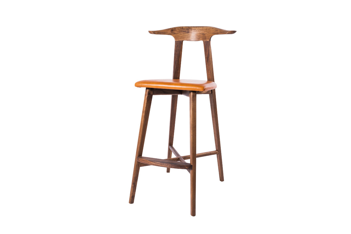 sim arm counter chair