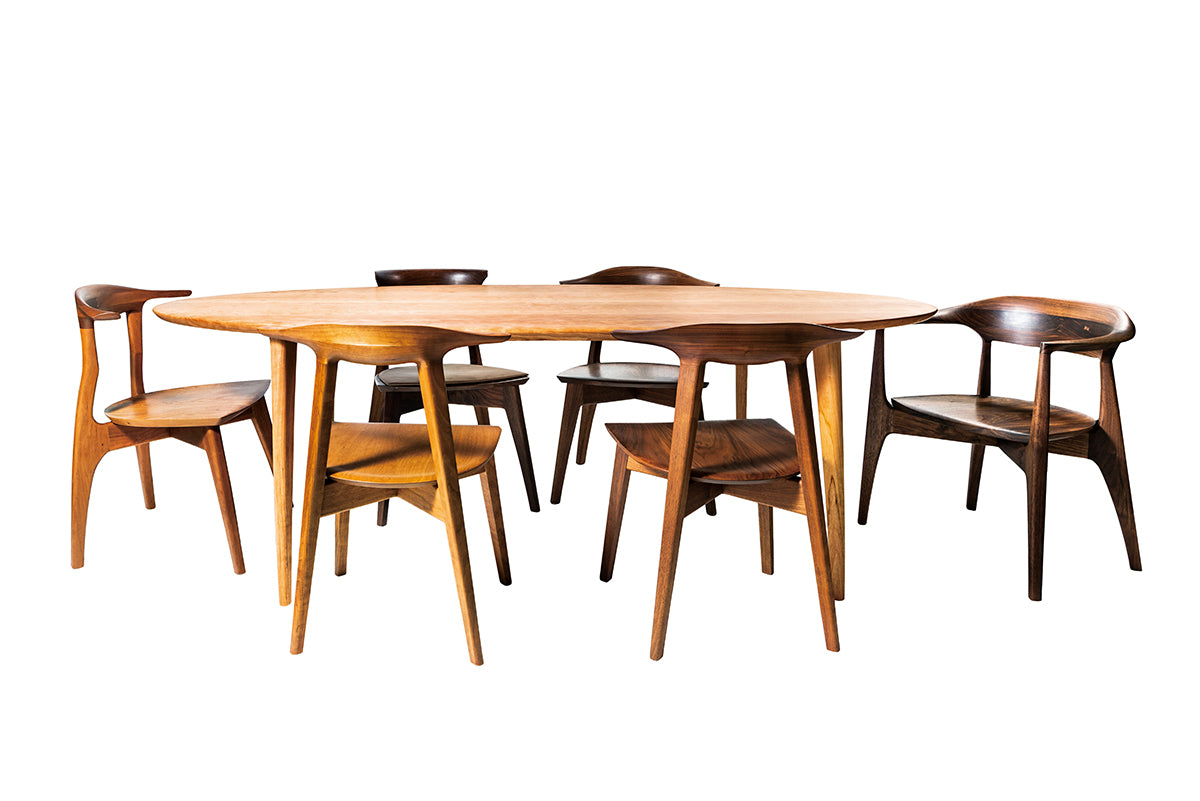 oval table