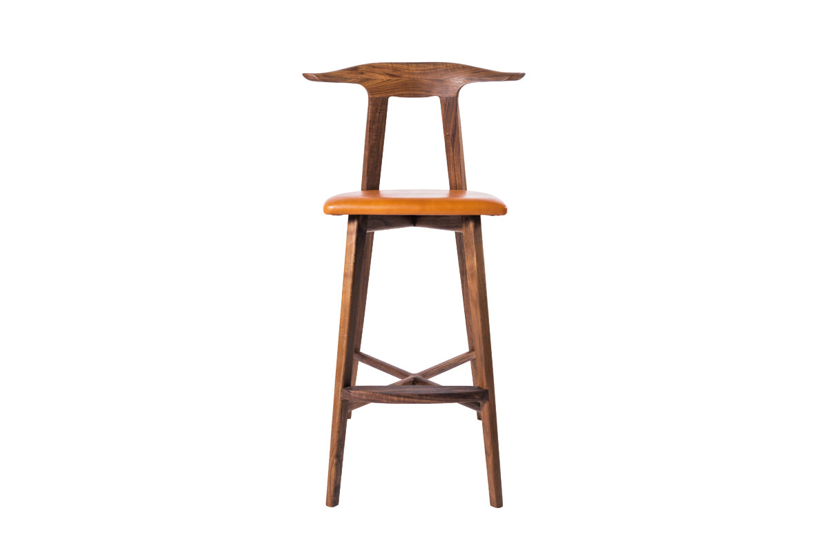 sim arm counter chair