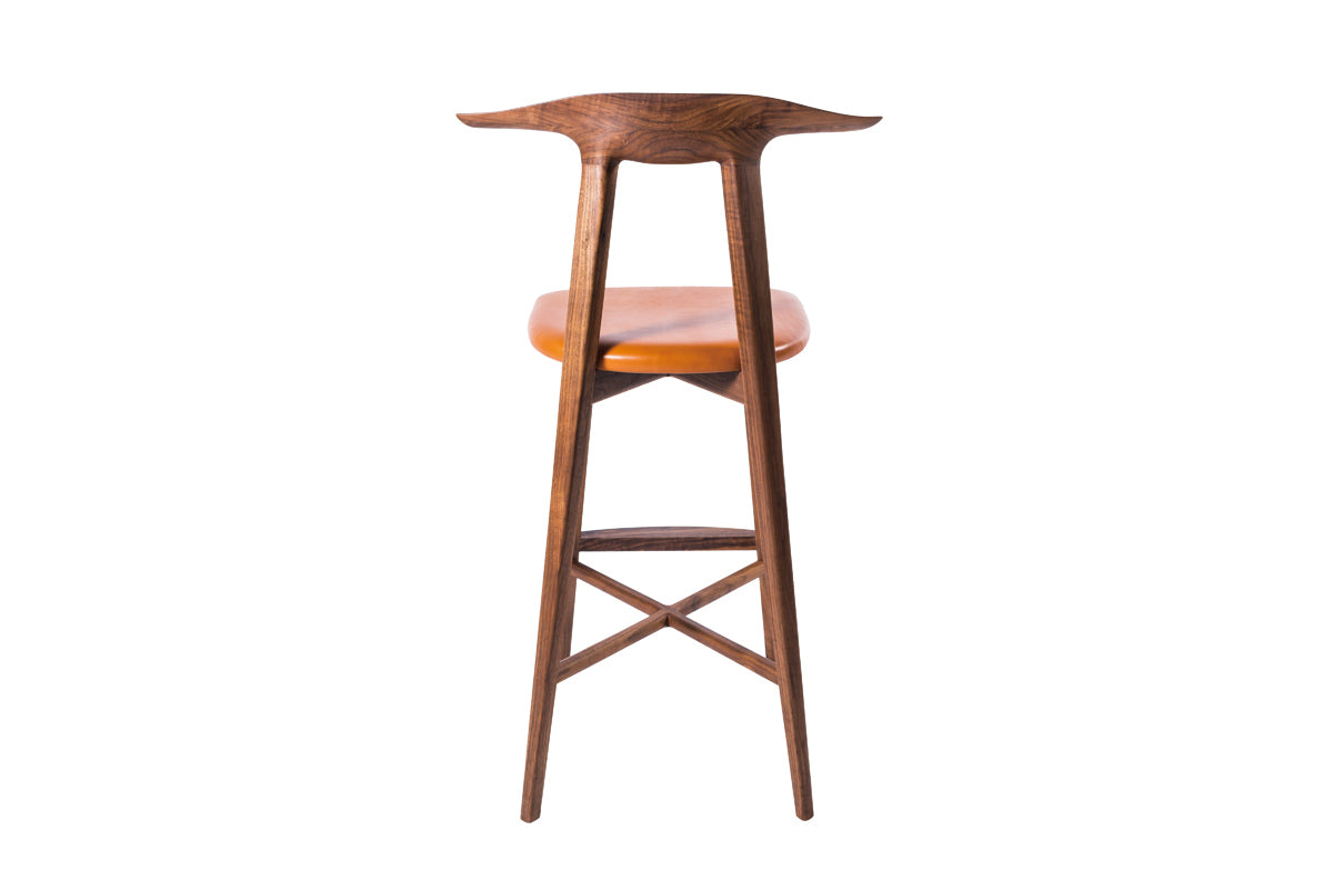 sim arm counter chair