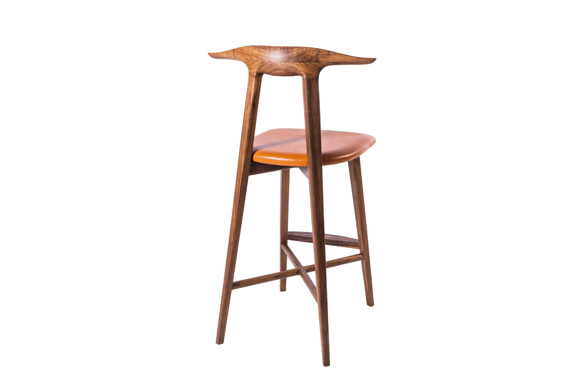 sim arm counter chair