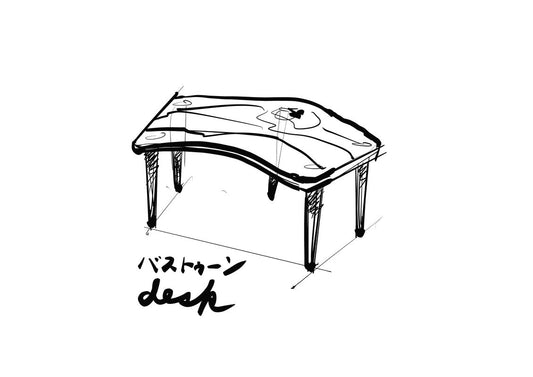 desk バストゥーン【7月完成予定】＊6/25更新