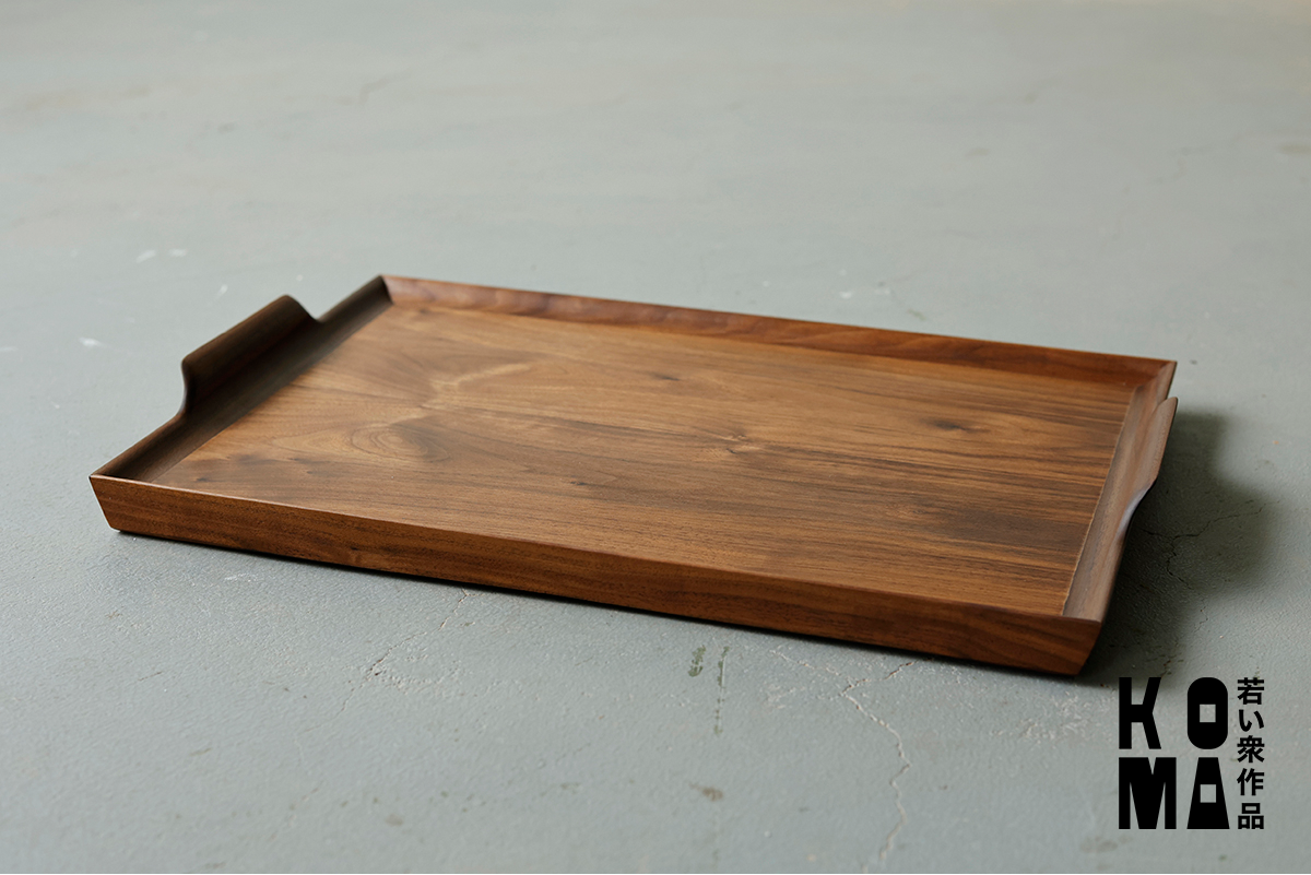 【若い衆作品】CURL tray　土田真之