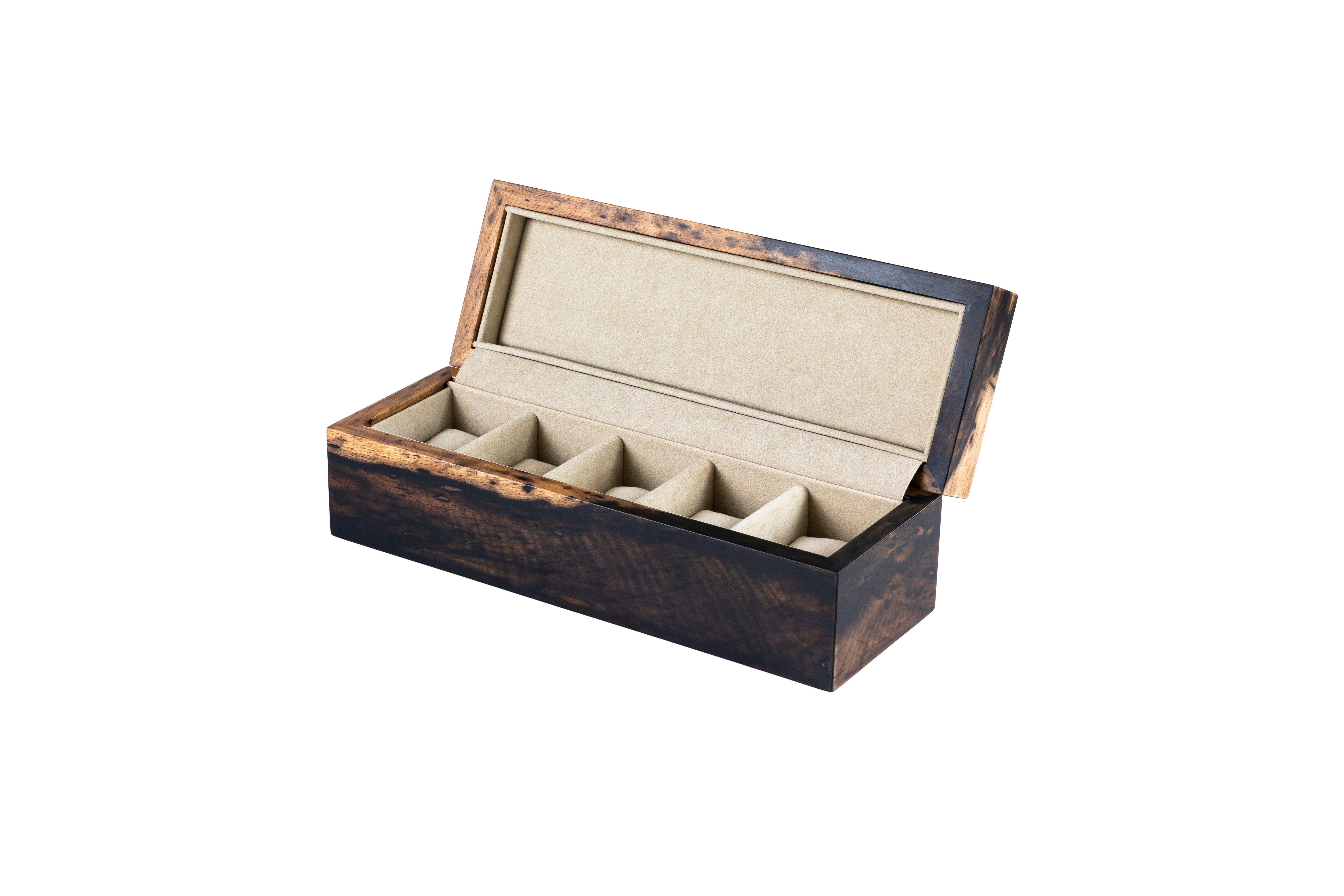 5本用 黒柿 / Black Persimmon Five watch – KOMA