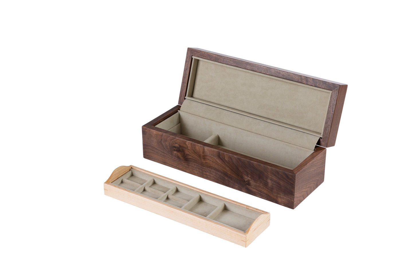 ジュエリーケース  ウォールナット【杢】/ Walnut Jewelry case