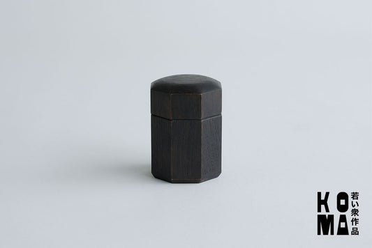 【若い衆作品】 八角漆筒 轟木麻左臣