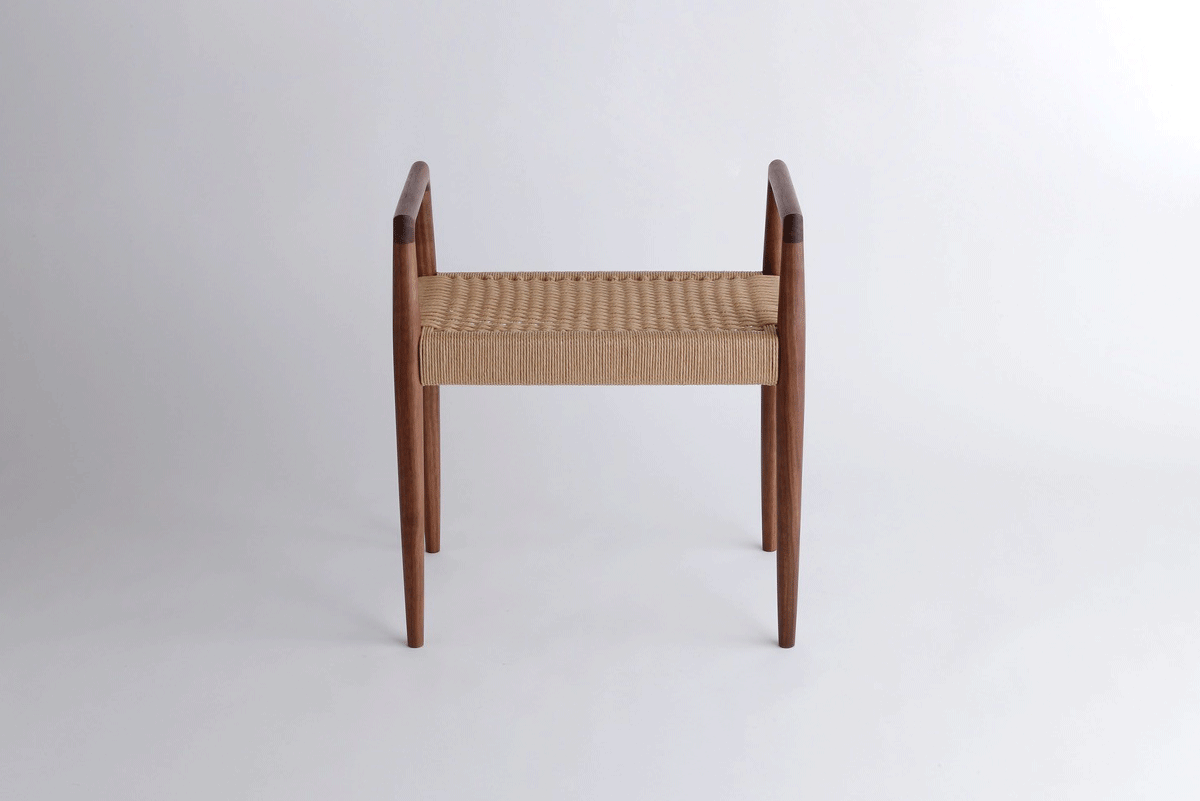 【若い衆作品】　Arm stool No.2　久田拓