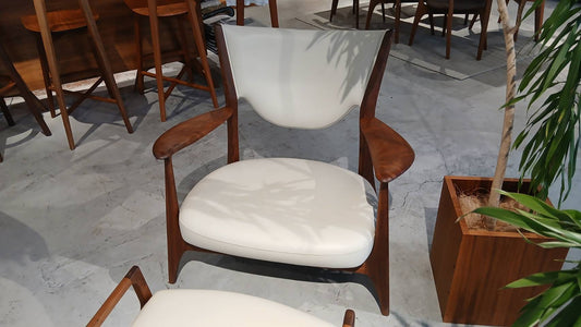 curva lounge chair WN real leather 3785【 展示品 】
