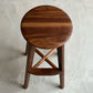 high stool maru / walnut / 5055