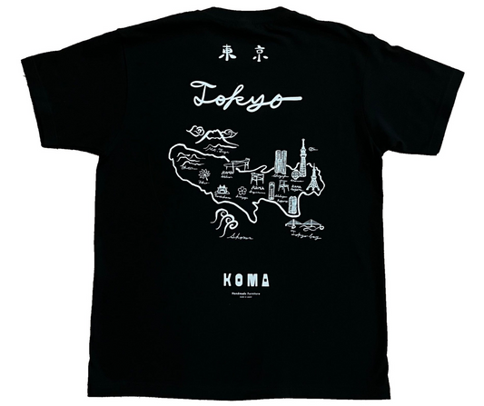 TOKYO KOMA Tシャツ Black