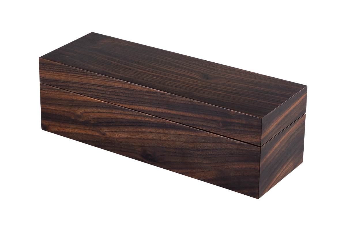 5本用　茶神代欅/  Brown Jindai Zelkova Five watch