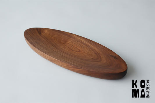 【若い衆作品】　oval tray　髙橋こころ