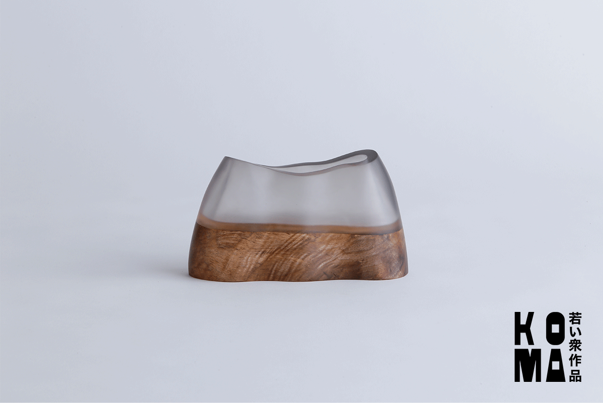 【若い衆作品】　gumi vase No.2　轟木麻左臣
