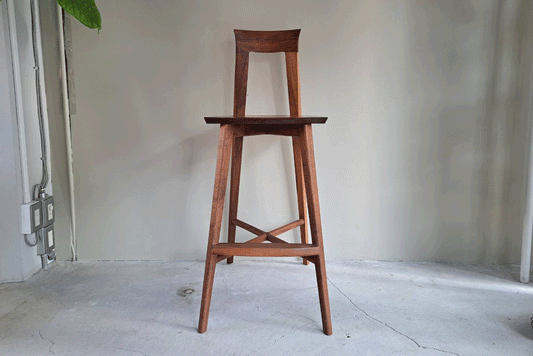 sim counter chair WN 無垢座面 3192【 展示品 】