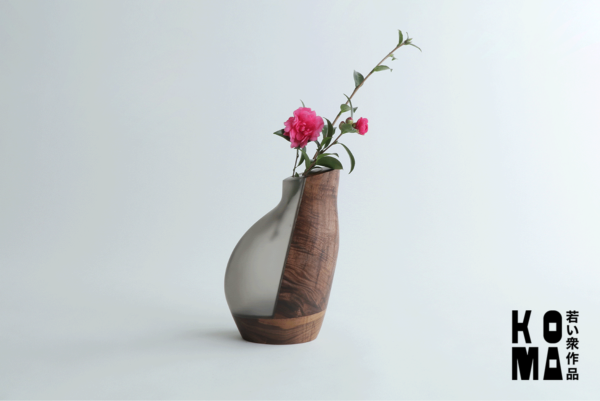 【若い衆作品】 gumi vase No.4　轟木麻左臣