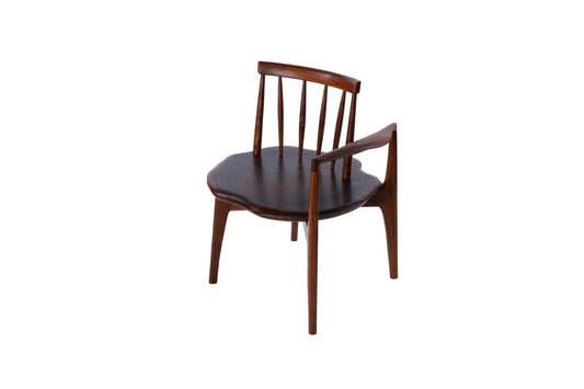 一枚板　クラロウォールナットのstump arm chair