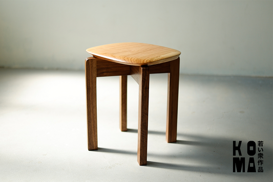 【若い衆作品】Accent stool　岩本元汰