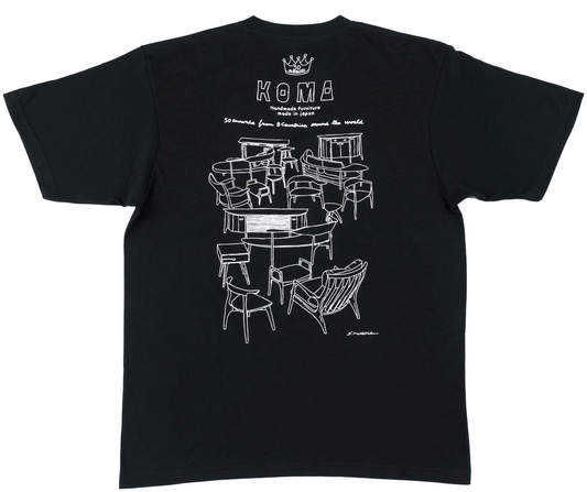 50冠 Tシャツ　Black