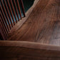 Solid European walnut bench