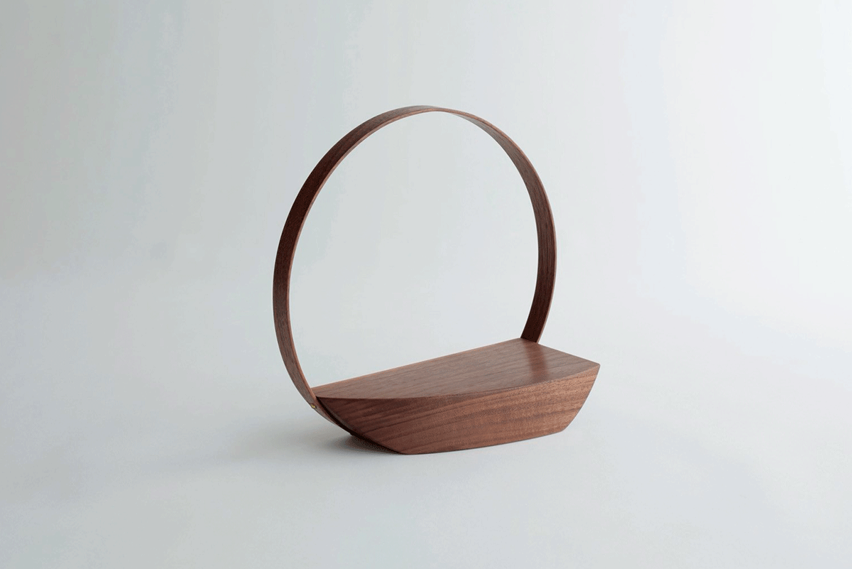 【若い衆作品】　四季の飾り台　 土田真之