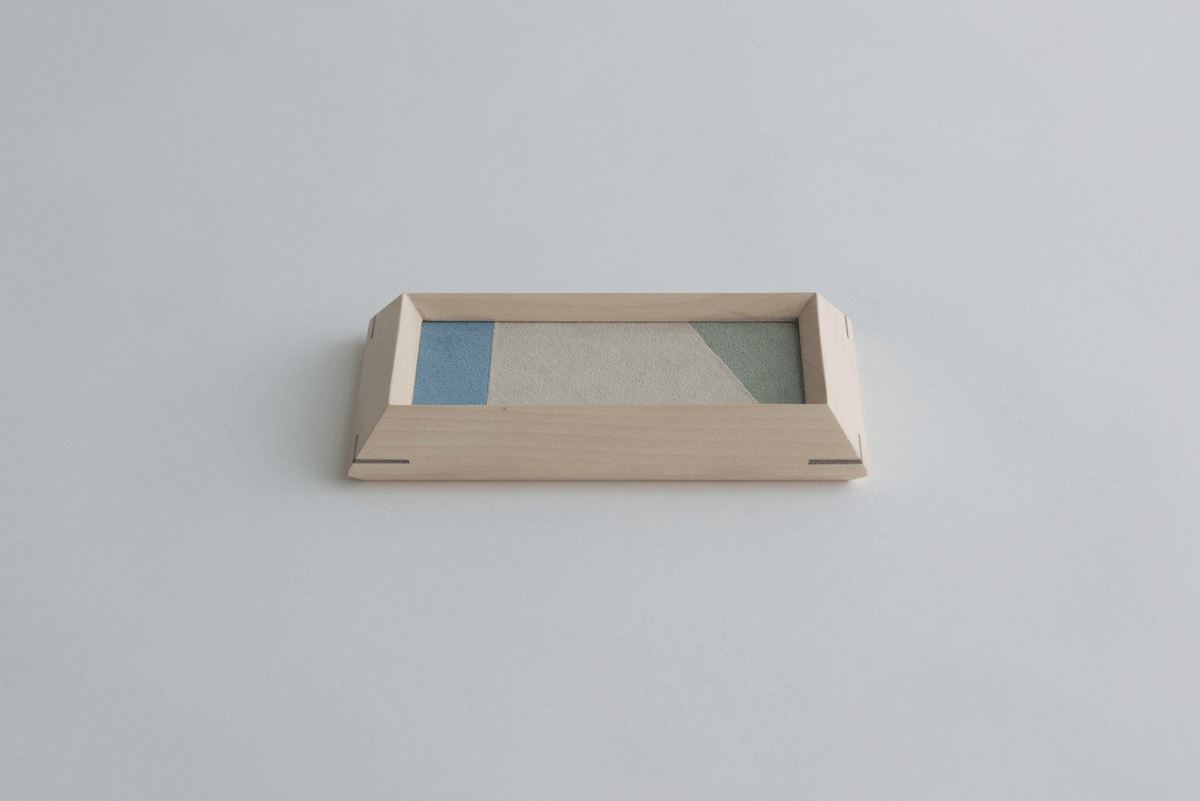 【若い衆作品】　FABRIC TRAY　遠藤隼