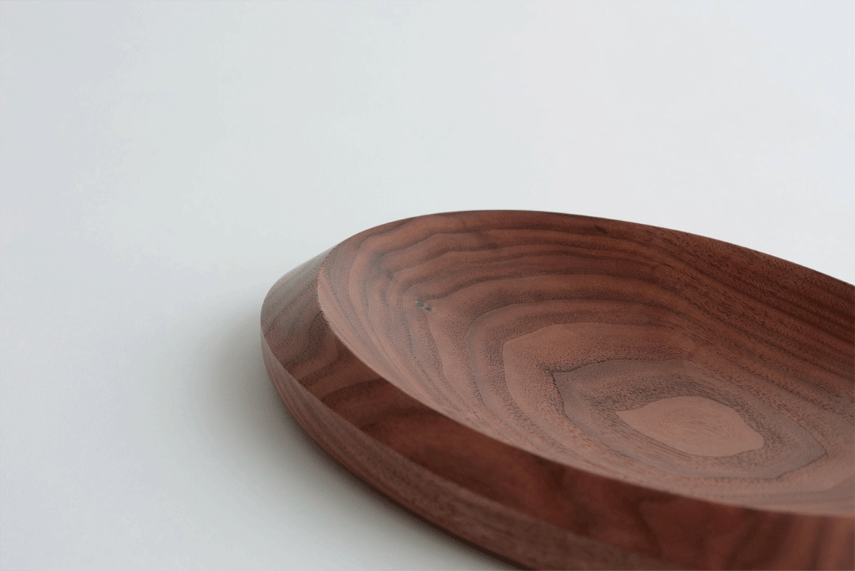 【若い衆作品】OVAL PLATE　吉澤浩司