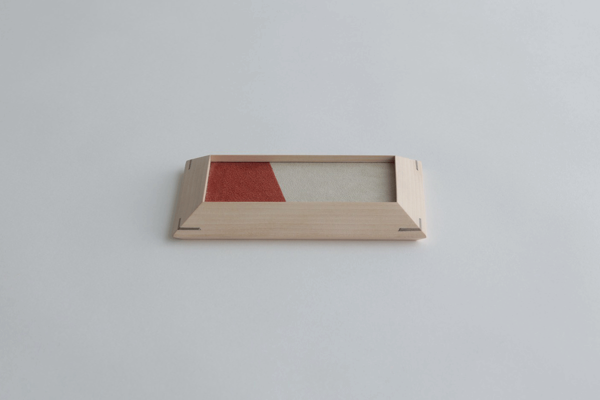 【若い衆作品】　FABRIC TRAY　遠藤隼