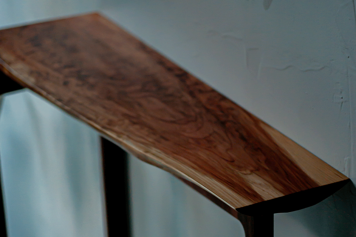 一枚板 console 変木杉